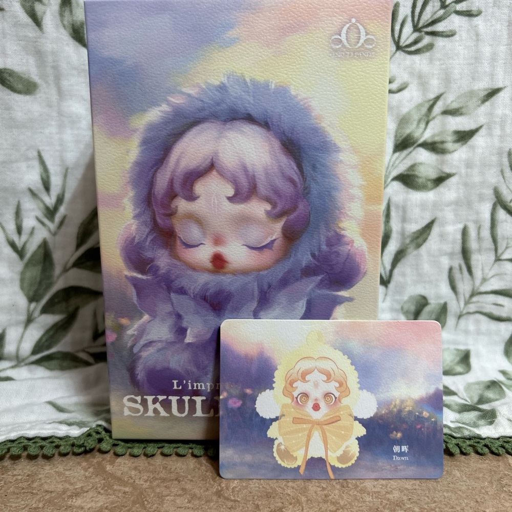 Skullpanda L'immortality Purple Figurine